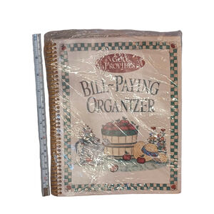 Vintage Christian Collection Bill-Paying Organizer Planner
